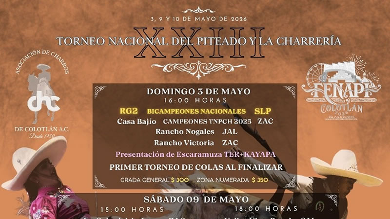 Torneo Nacional del Piteado y la Charrería